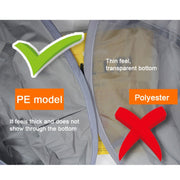 PE Material Haircut Cape 60cm Umbrella Design Salon Hairdressing Cloak For Hair Dye Perm(Gray)