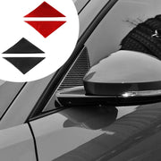 For Jaguar F-TYPE 2013+ Universal A-Pillar Sticker For Left And Right Drive(Red)