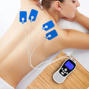 Multifunctional Low Frequency Pulse Meridian Physiotherapy Massage Instrument, Color: Blue Standard