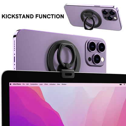 AhaStyle DD02 Magnetic MagSafe Zinc Alloy Cell Phone Expansion Stand For IPhone 12/13/14/15 Series(Black) - free shipping - PMC Jewellery - Order now!