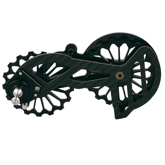 Carbon Fiber Guide Wheel For Road Bike Bicycle Bearing Rear Derailleur Guide Wheel Parts, Model Number: SD5 Black - free shipping - PMC Jewellery - Order now!
