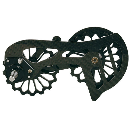 Carbon Fiber Guide Wheel For Road Bike Bicycle Bearing Rear Derailleur Guide Wheel Parts, Model Number: SD6 Black - free shipping - PMC Jewellery - Order now!