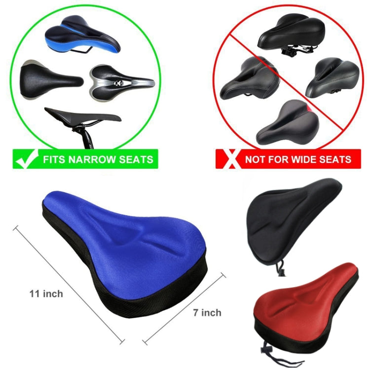 Bicycle Cushion Covers Cycling Gear Accessories, Color: Black - Bicycle Saddle by PMC TechLife | Online Shopping South Africa | PMC TechLife | Buy Now Pay Later Mobicred