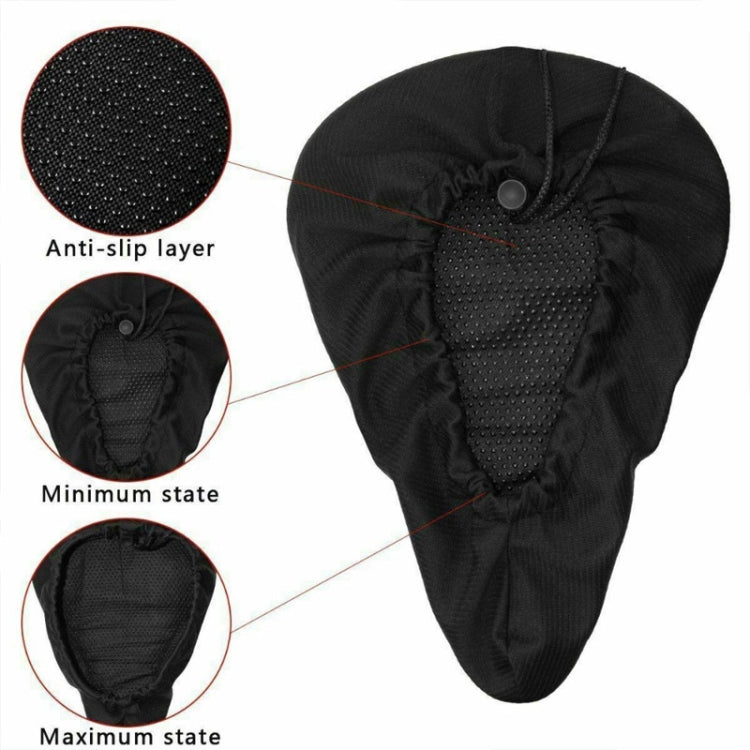 Bicycle Cushion Covers Cycling Gear Accessories, Color: Black - Bicycle Saddle by PMC TechLife | Online Shopping South Africa | PMC TechLife | Buy Now Pay Later Mobicred
