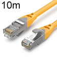 10m CAT6 Gigabit Ethernet Double Shielded Cable High Speed Broadband Cable - Lan Cable and Tools by PMC TechLife | Online Shopping South Africa | PMC TechLife | Buy Now Pay Later Mobicred