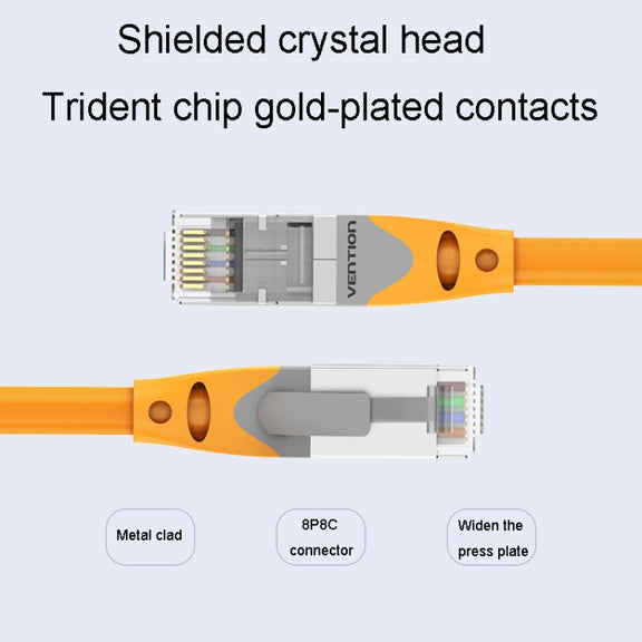 20m CAT6 Gigabit Ethernet Double Shielded Cable High Speed Broadband Cable