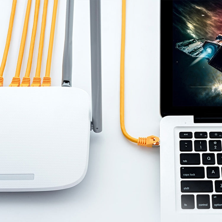 30m CAT6 Gigabit Ethernet Double Shielded Cable High Speed Broadband Cable