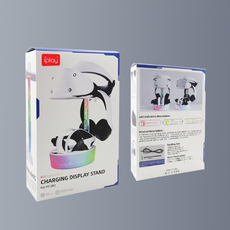 For PS VR2 iplay Colorful Charging Storage Rack Handle Magnetic Charging Base  HBP-505 - VR Accessories by iplay | Online Shopping South Africa | PMC TechLife | Buy Now Pay Later Mobicred