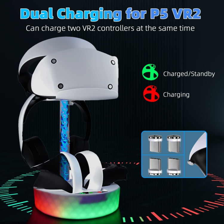 For PS VR2 iplay Colorful Charging Storage Rack Handle Magnetic Charging Base  HBP-505 - VR Accessories by iplay | Online Shopping South Africa | PMC Jewellery | Buy Now Pay Later Mobicred