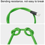 12m CAT6 Double Shielded Gigabit Industrial Cable Vibration-Resistant And Highly Flexible Drag Chain Cable