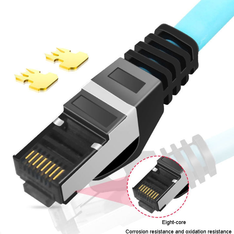 15m CAT5 Double Shielded Gigabit Industrial Ethernet Cable High Speed Broadband Cable