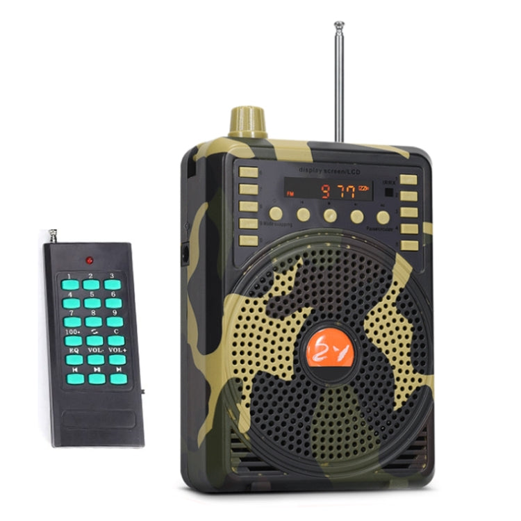 48W Wireless Bluetooth Voice Amplifier with Remote Control Supports USB/TF Card Playback US Plug(Camouflage) - Midrange Speaker & Frequency Divider by PMC TechLife | Online Shopping South Africa | PMC TechLife | Buy Now Pay Later Mobicred