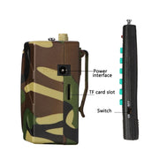 25W  Bluetooth Voice Amplifier Bird Hunting Speaker Supports USB/TF/FM 1000m Remote Control US Plug(Camouflage)
