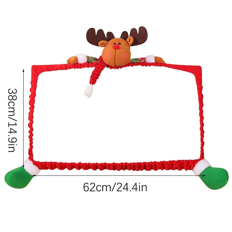 F-W233 Elk Model 3D Cartoon Dust Protection Computer Sleeve Christmas Decoration Supplies