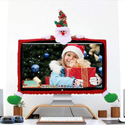 F-W233 Elk Model 3D Cartoon Dust Protection Computer Sleeve Christmas Decoration Supplies
