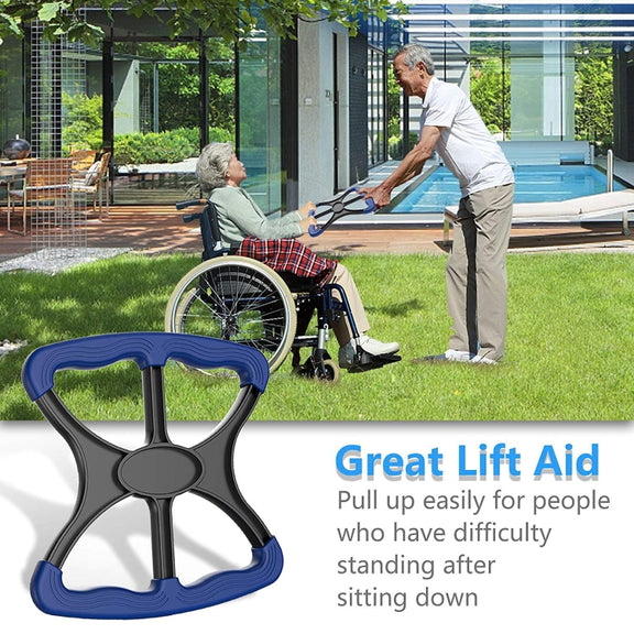 Standing Aid And Handicap Bar With No-Slip Grip Handle For Elderly Disabled(Purple)