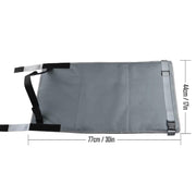79 x 44cm Kids Airplane Seat Extender Portable Travel Seat Cushion(Blue)