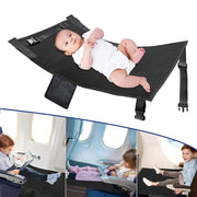 79 x 44cm Kids Airplane Seat Extender Portable Travel Seat Cushion(Blue)