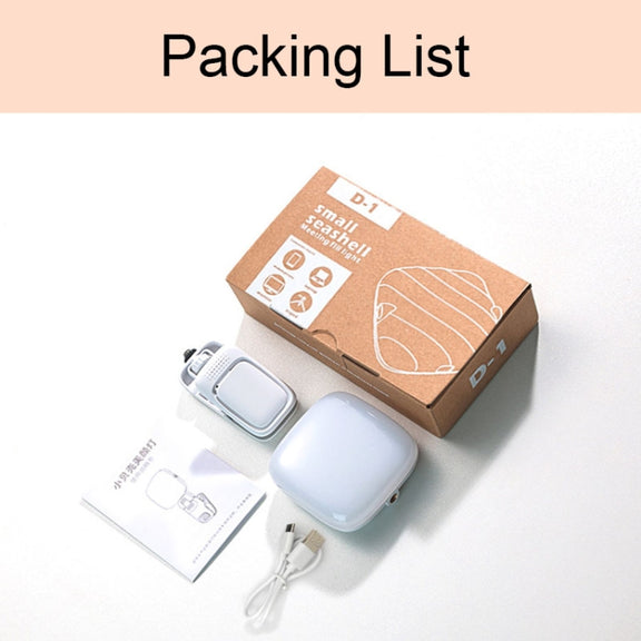 LED Mobile Phone Live Beauty Fill Light USB Charging Camera Pocket Light(White)