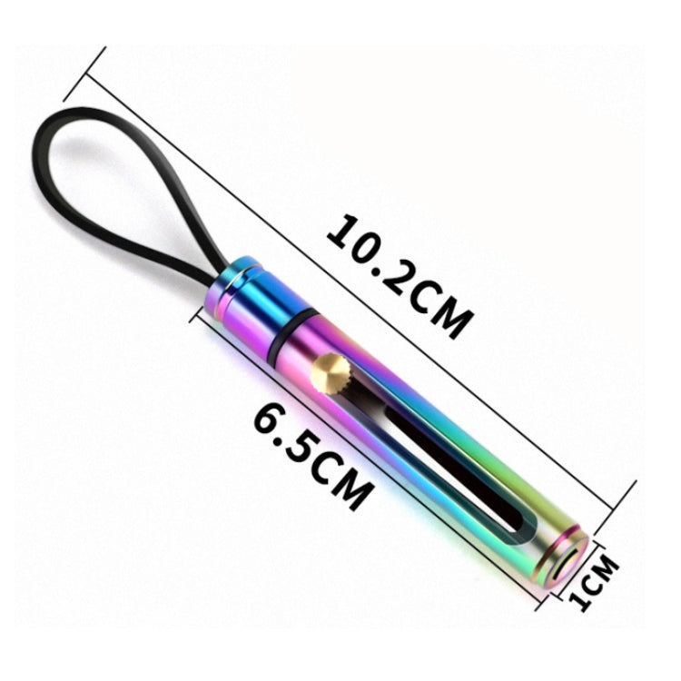 Mini Outdoor Portable Multi-functional Detachable Express Keychain, Color: Golden - Key Rings by PMC TechLife | Online Shopping South Africa | PMC TechLife | Buy Now Pay Later Mobicred