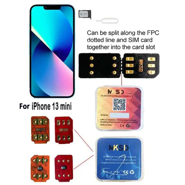MKSD Ultra 5G Unlock Sim Card for iPhone Series - Unlock SIM Card by MKSD | Online Shopping South Africa | PMC Jewellery | Buy Now Pay Later Mobicred