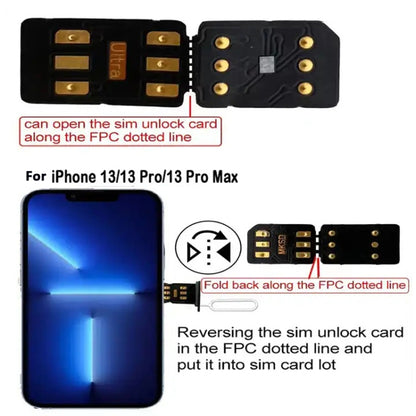 MKSD Ultra 5G Unlock Sim Card for iPhone Series - Unlock SIM Card by MKSD | Online Shopping South Africa | PMC Jewellery | Buy Now Pay Later Mobicred