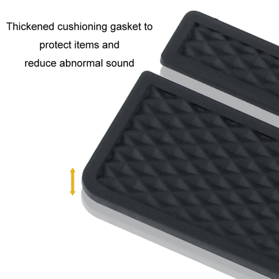Car Seat Gap Storage Box with 2 USB Charging Port, Color: Co-pilot Gray