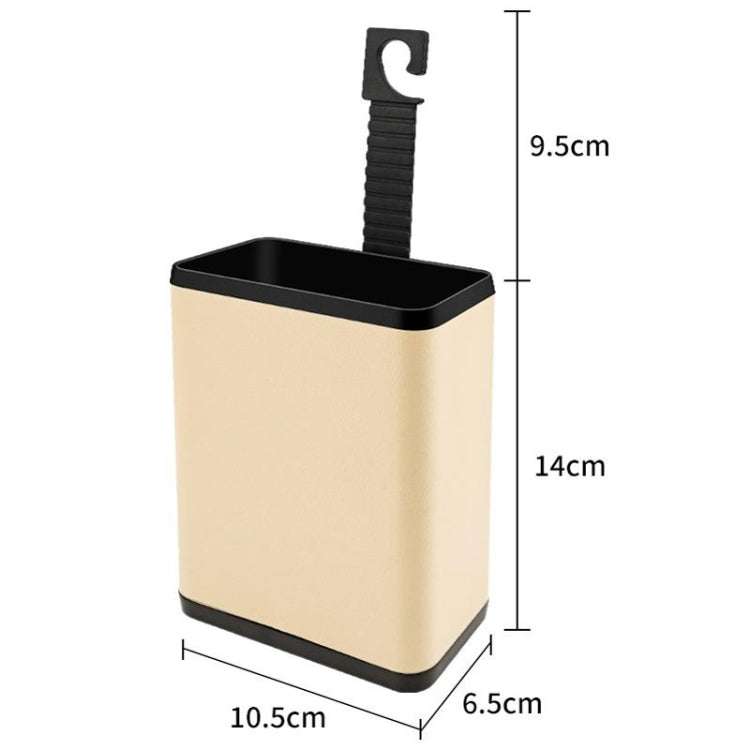 Multifunctional Car Dustbin Car Seatback Door Hanging Storage Box(Black) - Stowing Tidying by PMC TechLife | Online Shopping South Africa | PMC TechLife | Buy Now Pay Later Mobicred