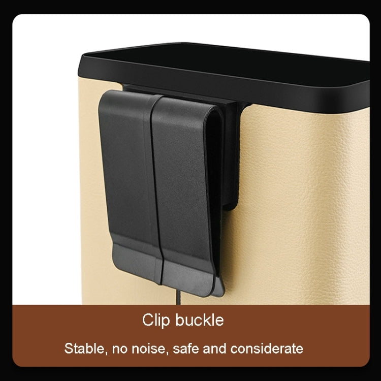 Multifunctional Car Dustbin Car Seatback Door Hanging Storage Box(Black) - Stowing Tidying by PMC TechLife | Online Shopping South Africa | PMC TechLife | Buy Now Pay Later Mobicred