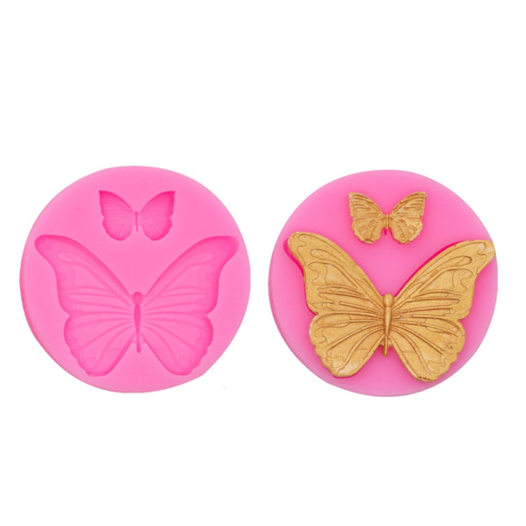 Butterfly Silicone Mold Fondant Chocolate Cake Decoration Mold Epoxy Brickearth Plaster Molds(NO.2 A685) - Food Molds by PMC TechLife | Online Shopping South Africa | PMC TechLife