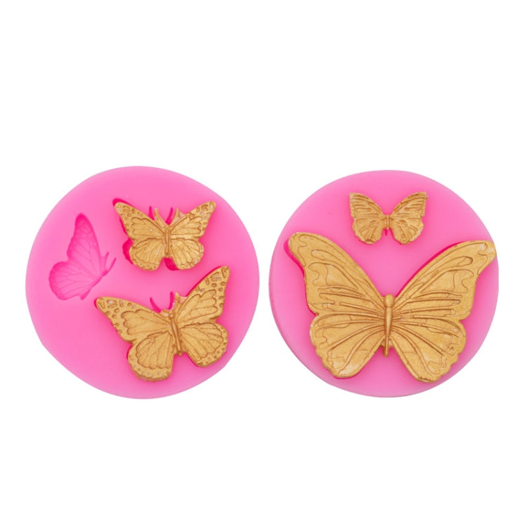 Butterfly Silicone Mold Fondant Chocolate Cake Decoration Mold Epoxy Brickearth Plaster Molds(NO.2 A685) - Food Molds by PMC TechLife | Online Shopping South Africa | PMC TechLife