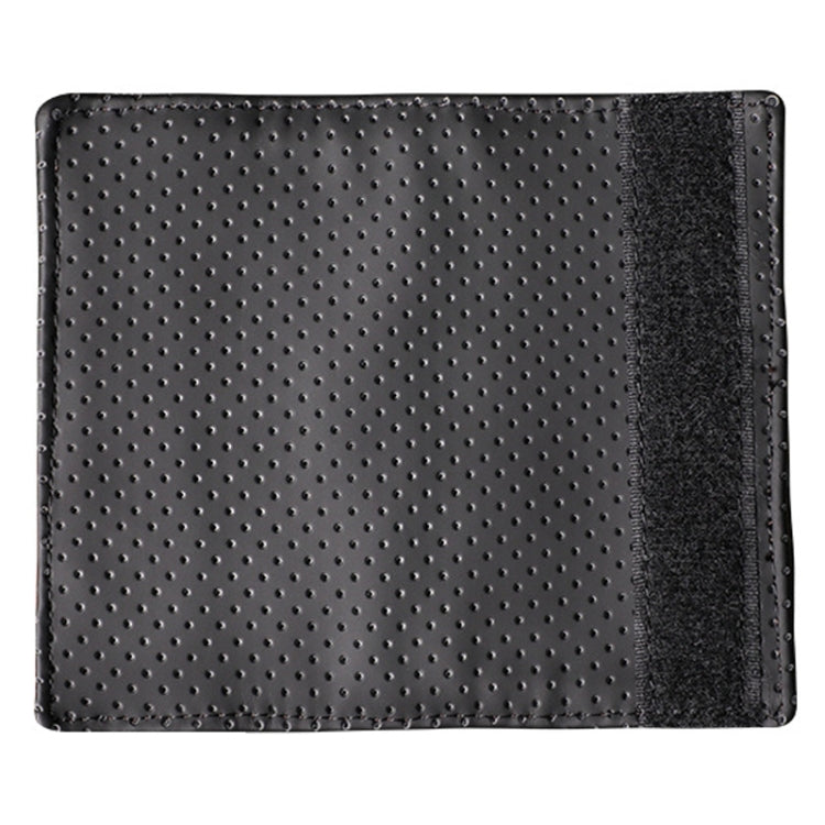 1pair Car Door Handle Decorative Anti-Scratch Cover Car Slippery Leather Inner Door Handle Protective Cover(Black) - Car Interior Mouldings by PMC TechLife | Online Shopping South Africa | PMC TechLife | Buy Now Pay Later Mobicred