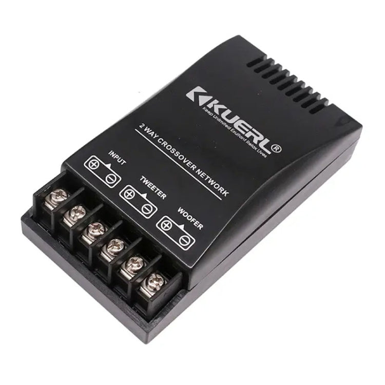 KUERL 2 Way Car Audio Frequency Divider Stereo Car Speaker Crossover Filter - free shipping - PMC TechLife - Order now!
