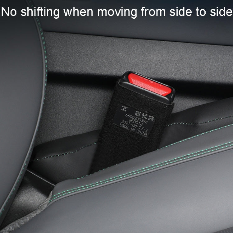 1pair Car Seat Storage Organizer Seat Anti Leakage Seam Fillers(Black) - Seat Accessories by PMC TechLife | Online Shopping South Africa | PMC TechLife | Buy Now Pay Later Mobicred
