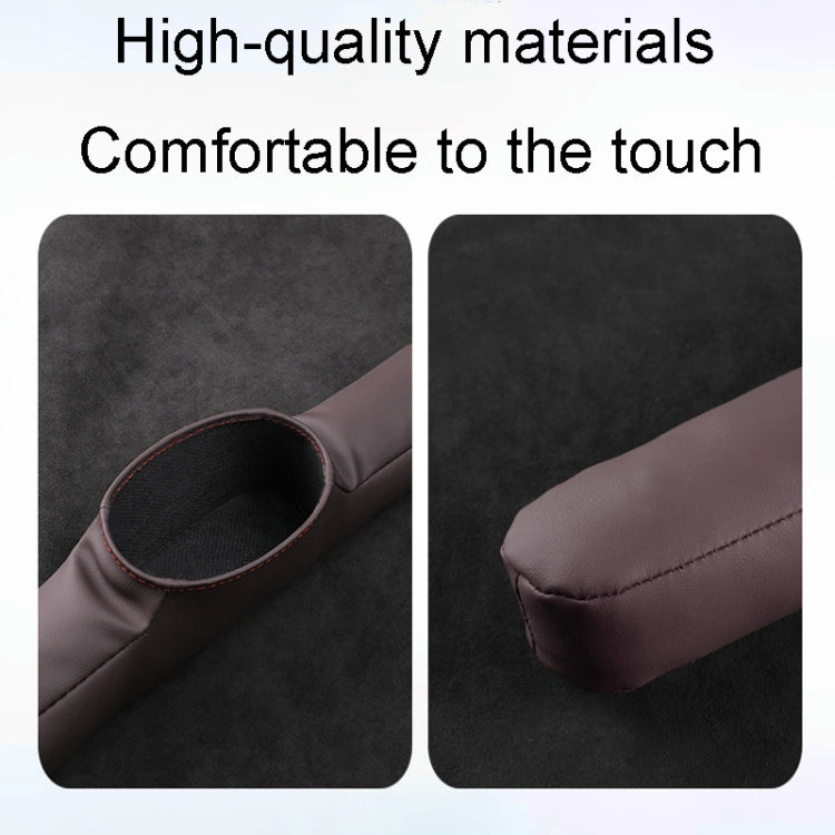 1pair Car Seat Storage Organizer Seat Anti Leakage Seam Fillers(Black) - Seat Accessories by PMC TechLife | Online Shopping South Africa | PMC TechLife | Buy Now Pay Later Mobicred