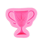 Sports Car Trophy Medal Tire Silicone Mold Glue Plaster Candle Baking Decorative Mold, Specification: A798