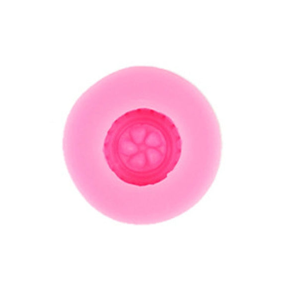 Sports Car Trophy Medal Tire Silicone Mold Glue Plaster Candle Baking Decorative Mold, Specification: 15-232