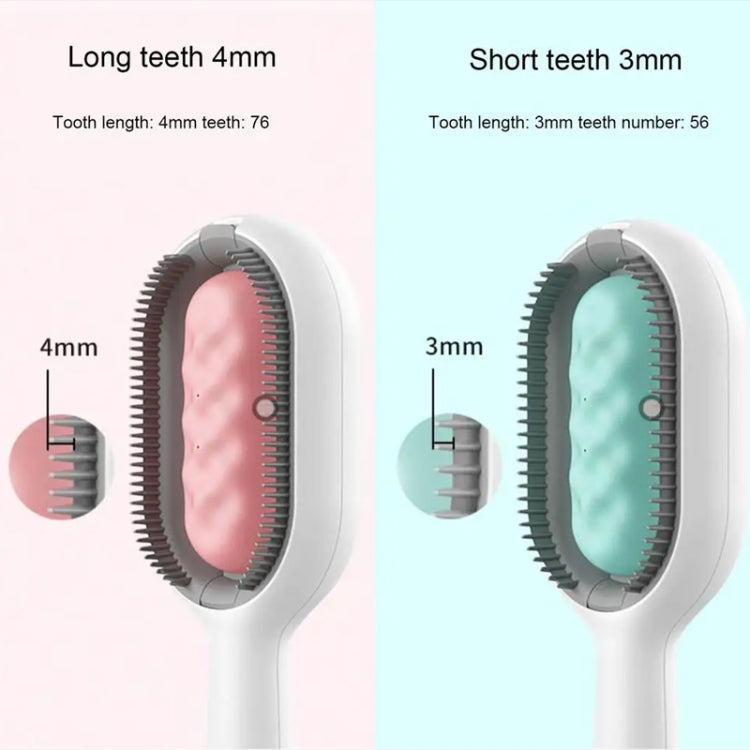 Pet Cats With Water Tank Hair Removal Comb Cleaning Hair Brush, Style: Long Hair (Blue) - Brushes by PMC TechLife | Online Shopping South Africa | PMC TechLife