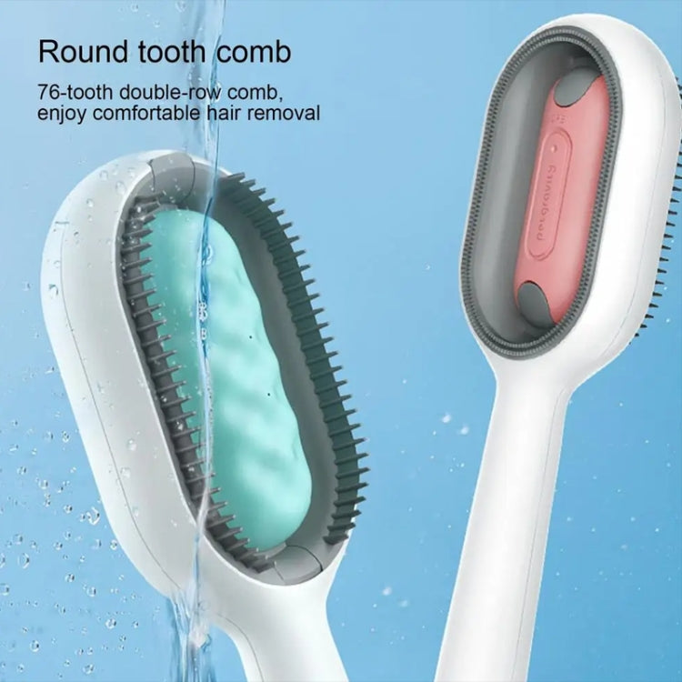 Pet Cats With Water Tank Hair Removal Comb Cleaning Hair Brush, Style: Long Hair (Blue) - Brushes by PMC TechLife | Online Shopping South Africa | PMC TechLife