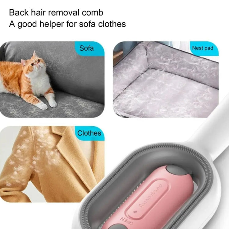 Pet Cats With Water Tank Hair Removal Comb Cleaning Hair Brush, Style: Long Hair (Blue) - Brushes by PMC TechLife | Online Shopping South Africa | PMC TechLife