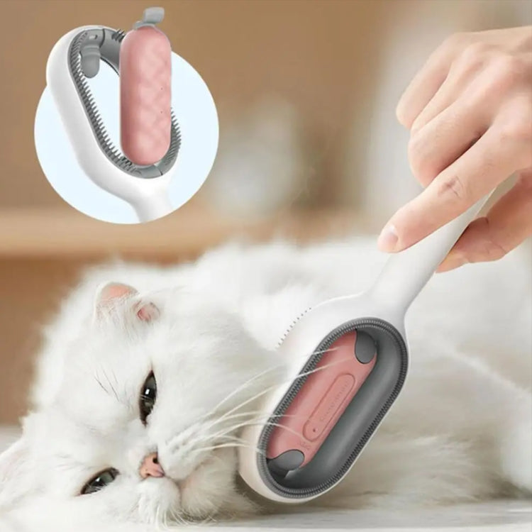 Pet Cats With Water Tank Hair Removal Comb Cleaning Hair Brush, Style: Long Hair (Blue) - Brushes by PMC TechLife | Online Shopping South Africa | PMC TechLife