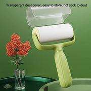 Pet Hair Adhesive Coat Remover Roller Brush(Pearl White)