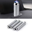 8mm 4pcs/set Universal Metal Door Bolts for Automobiles Interior Modification Accessories - Others by PMC TechLife | Online Shopping South Africa | PMC TechLife | Buy Now Pay Later Mobicred