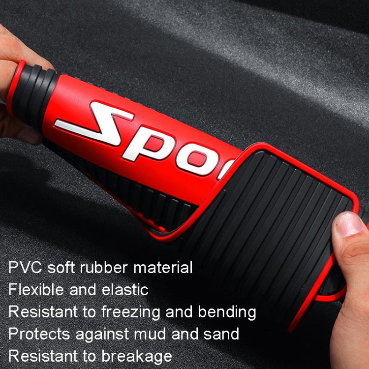 2pcs Car Tire Mud Flap Modification Plastic Anti-Splash Mud Flap, Style: Large Sports - Mudguards by PMC TechLife | Online Shopping South Africa | PMC TechLife | Buy Now Pay Later Mobicred