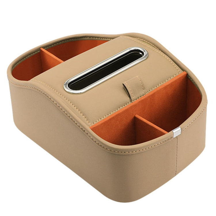 Cat Supplies Leather Storage Box Car Split Paper Tissue Box, Color: Warm Beige - Stowing Tidying by PMC TechLife | Online Shopping South Africa | PMC TechLife | Buy Now Pay Later Mobicred