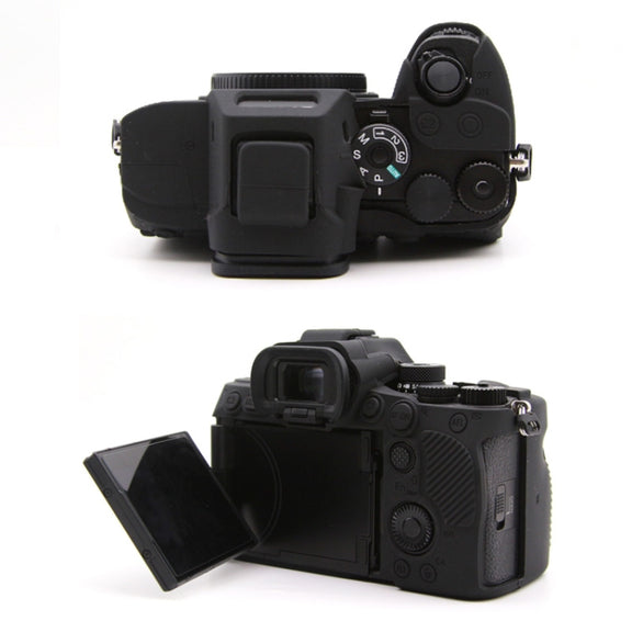 For Sony A7RV Mirrorless Camera Protective Silicone Case, Color: Camouflage