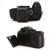 For Sony A7RV Mirrorless Camera Protective Silicone Case, Color: Yellow