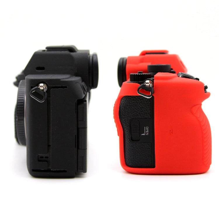 For Sony A7RV Mirrorless Camera Protective Silicone Case, Color: White