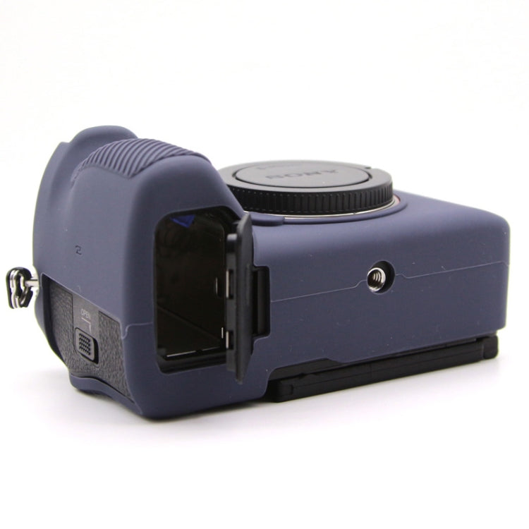For Sony A7RV Mirrorless Camera Protective Silicone Case, Color: White