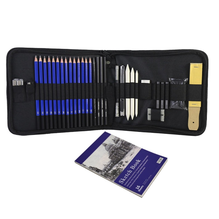 35-in-1 Painting Sketch Pencil Set Professional Drawing Tools(5H-8B) - Art Supplies by PMC TechLife | Online Shopping South Africa | PMC TechLife